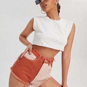 Two toned shorts